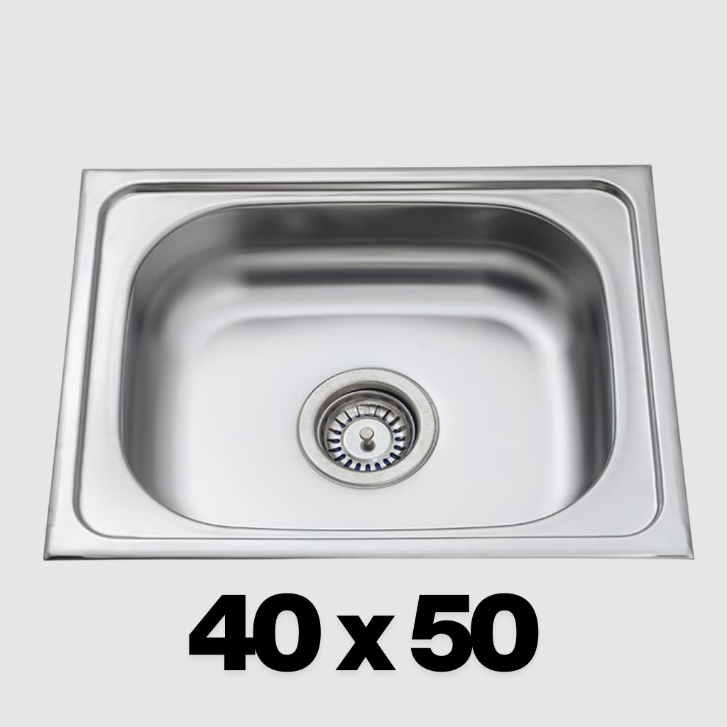 spoelbak keuken RSV 40x50cm – roestvrijstalen