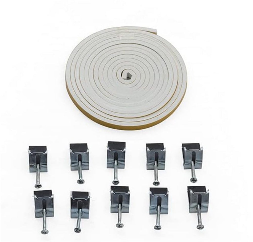 Spoelbak keuken RVS 50x100 cm – 1,5 Bak – Eenvoudige Montage – Inclusief Alle Montage-Accessoires